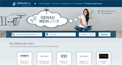 Desktop Screenshot of jobkurier.de