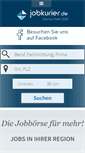 Mobile Screenshot of jobkurier.de
